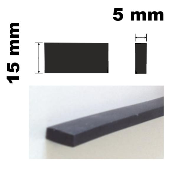 EPDM Mikroporézny - tesnenie vyplnenie dištančných medzier 5x15