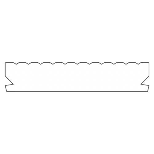 Termoborovica - terasa drážka/hladky 117x26 (3m)